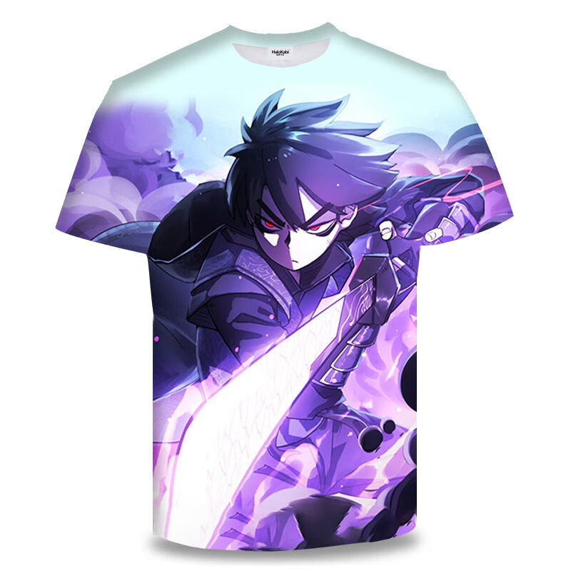 迪士尼儿童刺客伍六七567的衣服小孩子穿的男t恤短袖春夏装学生青少年