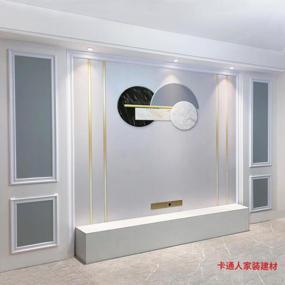 电视背景墙布现代简约 背景墙壁画电视墙壁布 2022新款轻奢风电视背景