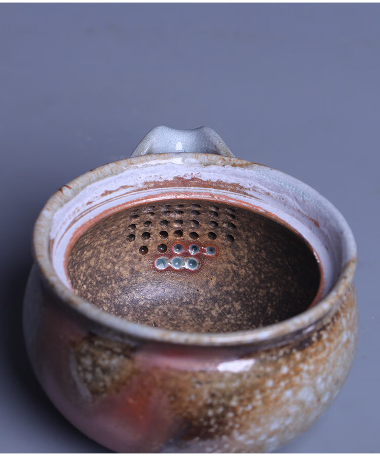 touch miss 柴烧无釉柴烧手抓壶宝瓶 柴烧宝瓶壶茶壶 手工柴烧宝瓶7号