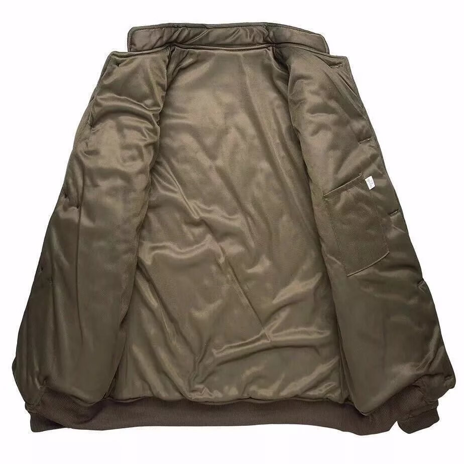 老式军迷绒衣绒裤87/老式纯棉军绿棉袄劳保棉衣棉裤加厚套装防寒保暖