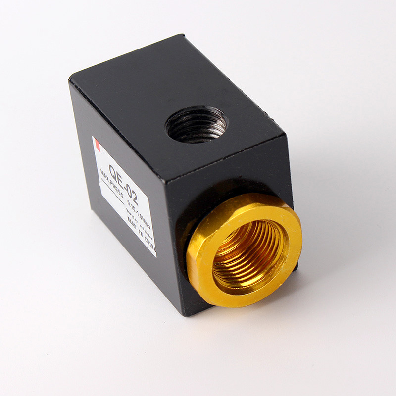 气动快速排气阀qe-01 qe-02 qe-03 qe-04气缸快排阀 放气急排阀快排阀