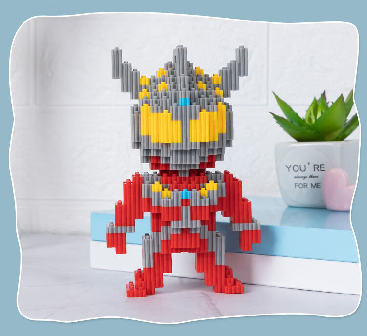 积木钻石小颗粒男女孩儿童拼装成人玩具拼图礼物梦比优斯图纸说明书