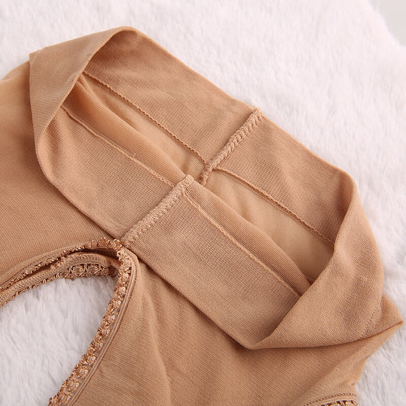 霏慕四面开档丝袜免脱连体袜 黑丝袜情趣丝袜情趣内衣女sm性感诱惑玩