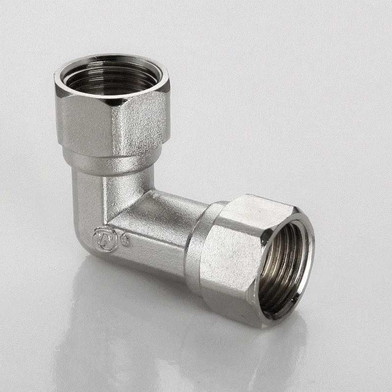 分水器转换软管给水自来水龙头配件水管接头 外外内活接三通(电镀)