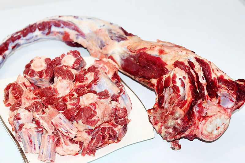 7斤新鲜黄牛牛尾巴带牛肉整根分切牛尾骨冷冻生鲜带骨火锅