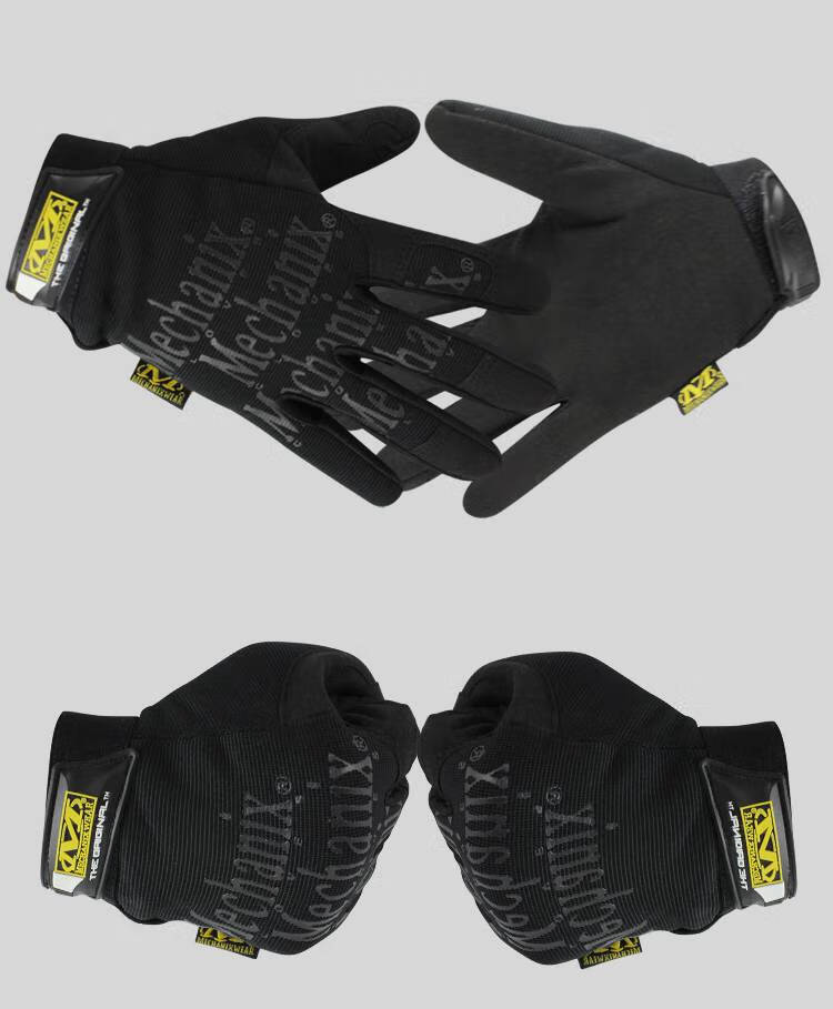 超级技师手套战术手套机械大师美国超级技师基础款户外骑行全指修理