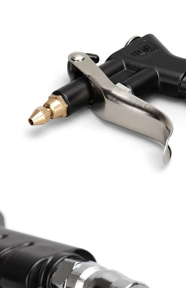 气动金属吹尘枪989气动尘吹抢 风力大小可调风枪长短嘴可换吹灰枪 989