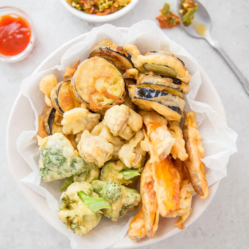 日本原装进口久意天妇罗粉700g 油炸粉蔬菜天妇罗炸虾预拌粉日料 久意