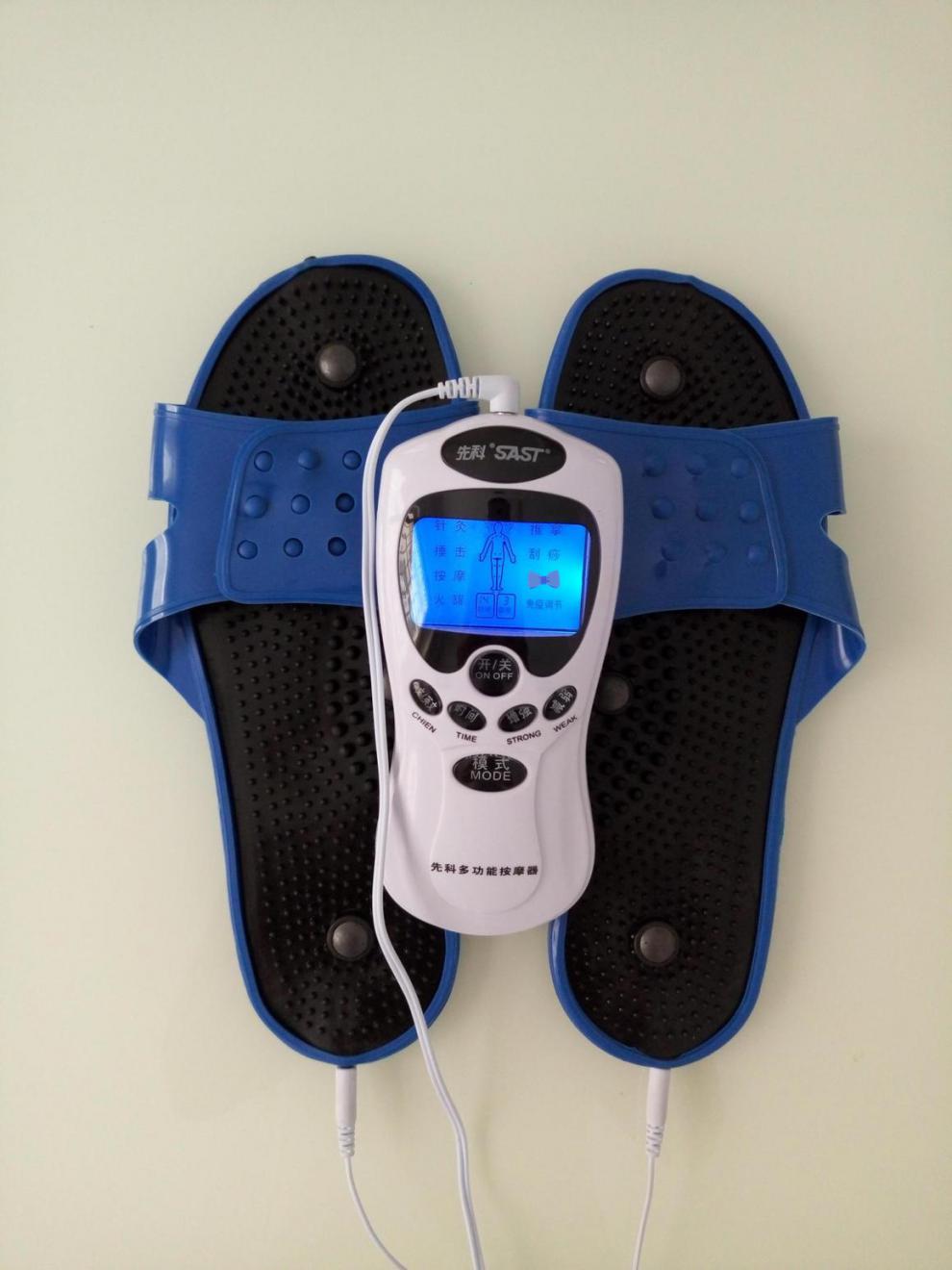教师节送老师先科多功能按摩用器经络仪脉冲电疗充电针灸穴位刮痧颈椎