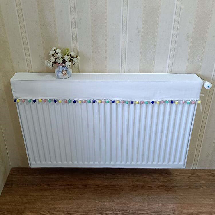 暖气片罩防熏黑暖气罩老式暖气片防烤套防尘罩装饰罩杞记白球1长80厚