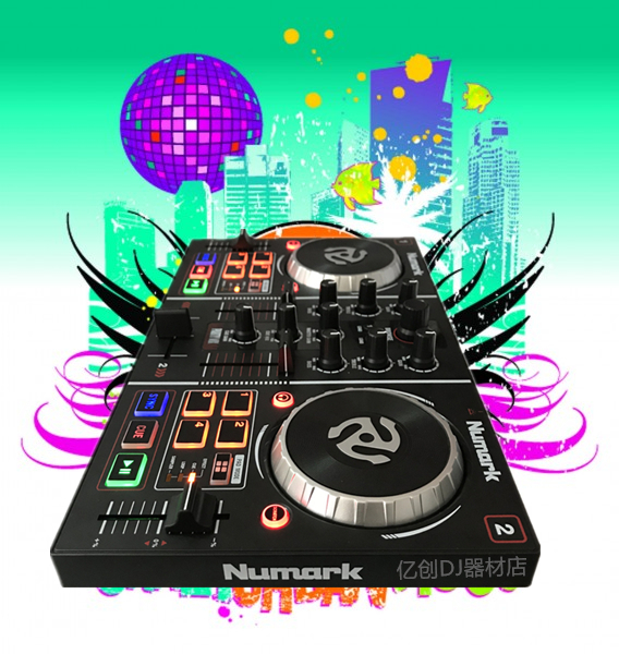 法国hercules嗨酷乐dj打碟控制器入门级打碟机新手电脑dj打碟机