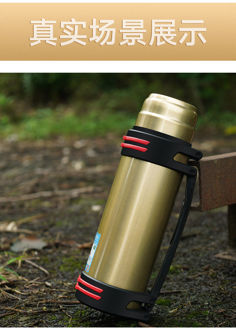 小米mi同款家通用古琦保温杯大容量不锈钢家用男暖热水瓶户外车载旅游