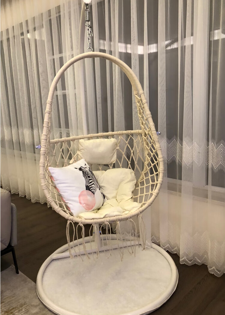 吊篮秋千卧室网红吊床卧室少女家用摇篮椅吊椅民宿椅子室内秋千摇椅