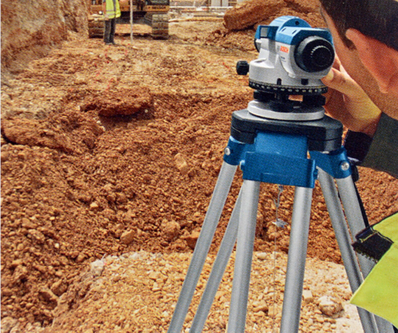 博世32倍水准仪全套高精度工程测量测绘仪器施工室外水平仪定制标配