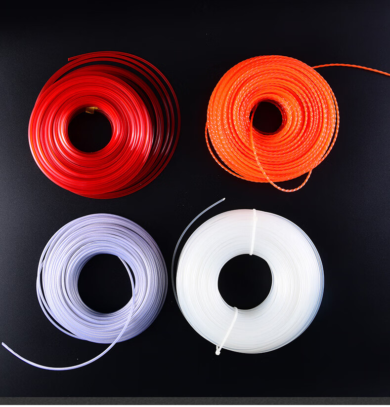 打草绳割草机打草机打草绳草头通用方形尼龙绳割灌机割草绳钢丝绳子