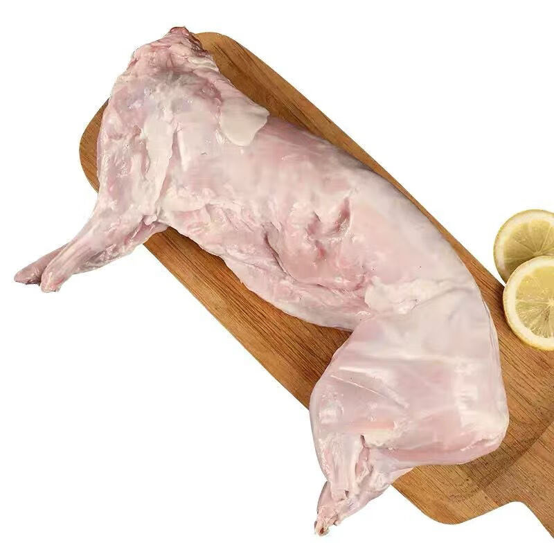 新鲜兔子肉整只现杀冷冻兔子肉25斤只散养活兔现杀带头丽鲜玫带头整只