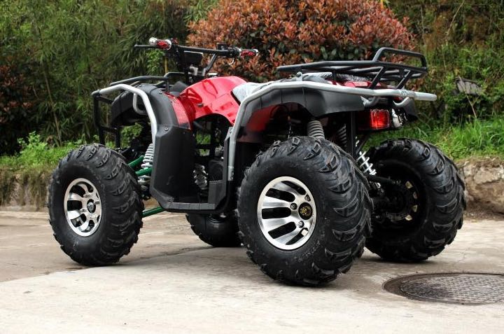 大全时四驱沙滩车带拖斗4轮越野摩托车带货箱250cc全地形山地定制