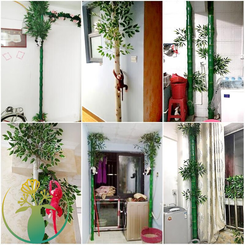 水管外包装饰下水道煤气暖气管道装饰品创意包柱子美化贴纸卫生间阳台