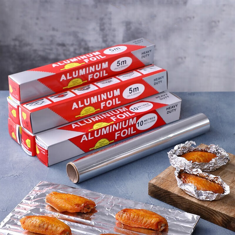 2卷 锡纸加厚烤箱专用烧烤铝箔