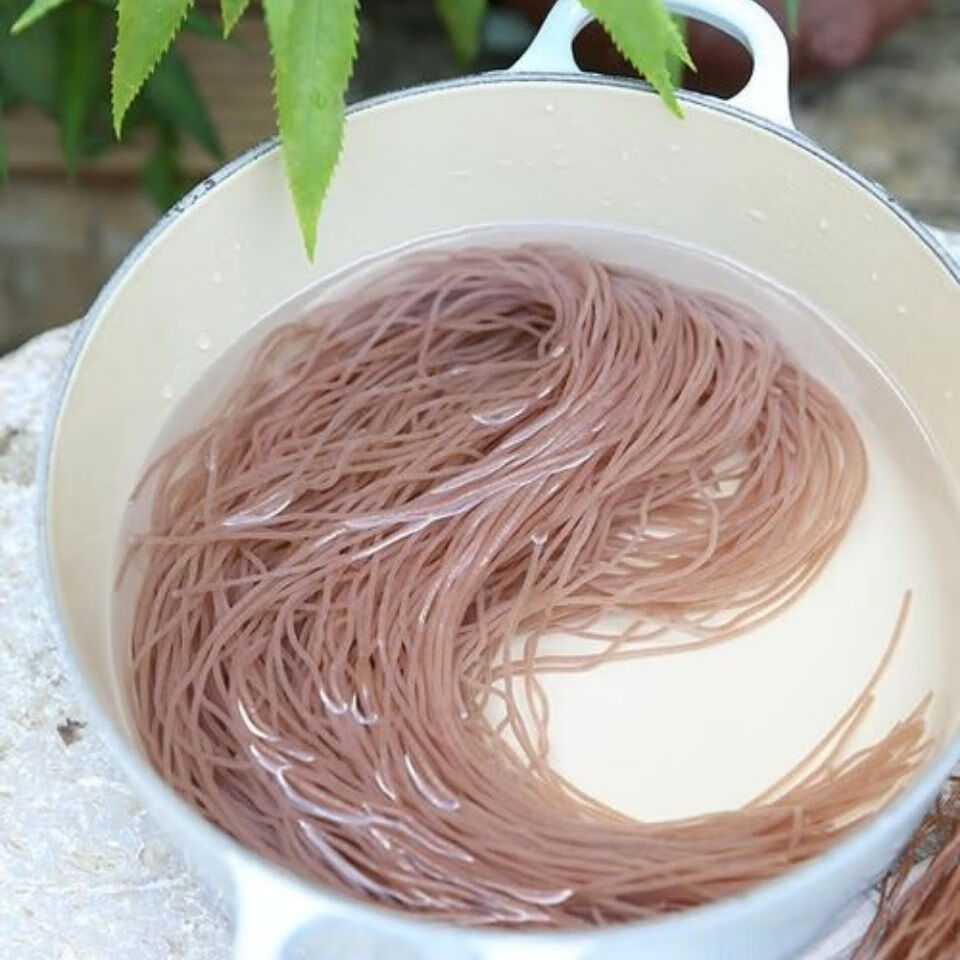 云南元阳梯田干米线正宗过桥米线红米线米粉半干米线粉丝整箱批发红米