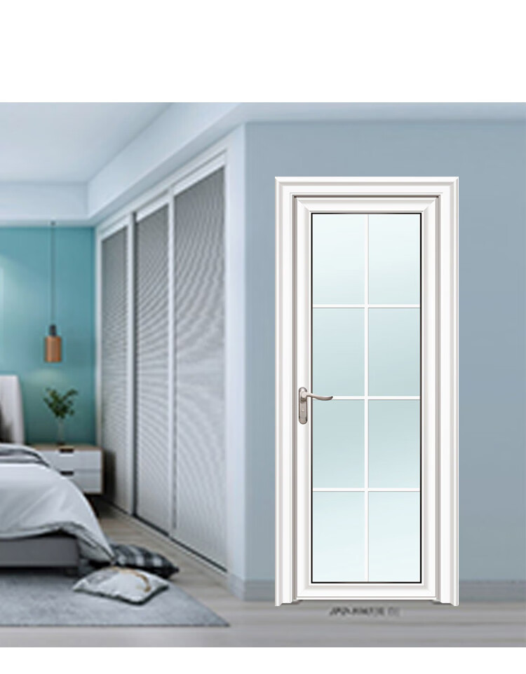 卫生间门厕所门钛镁合金门玻璃门简约室内门洗手间门厨房门浴室门10双