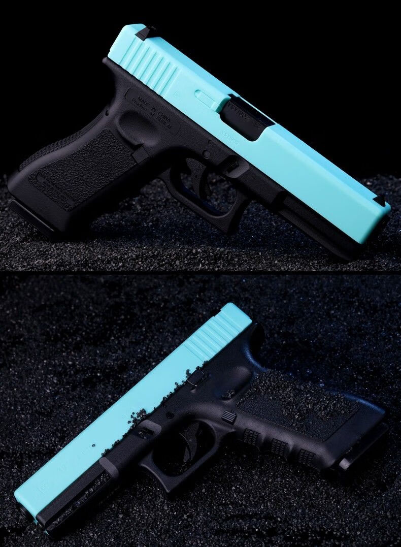 澜郜玩具枪kublai忽必烈软弹枪2011战斗大师格洛克泡沫软胶安全软弹枪