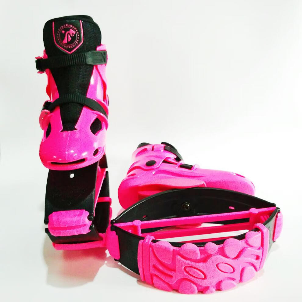 健身弹跳鞋 弹跳鞋跑步健身运动弹力回弹鞋太空鞋成人跳跳鞋极限运动