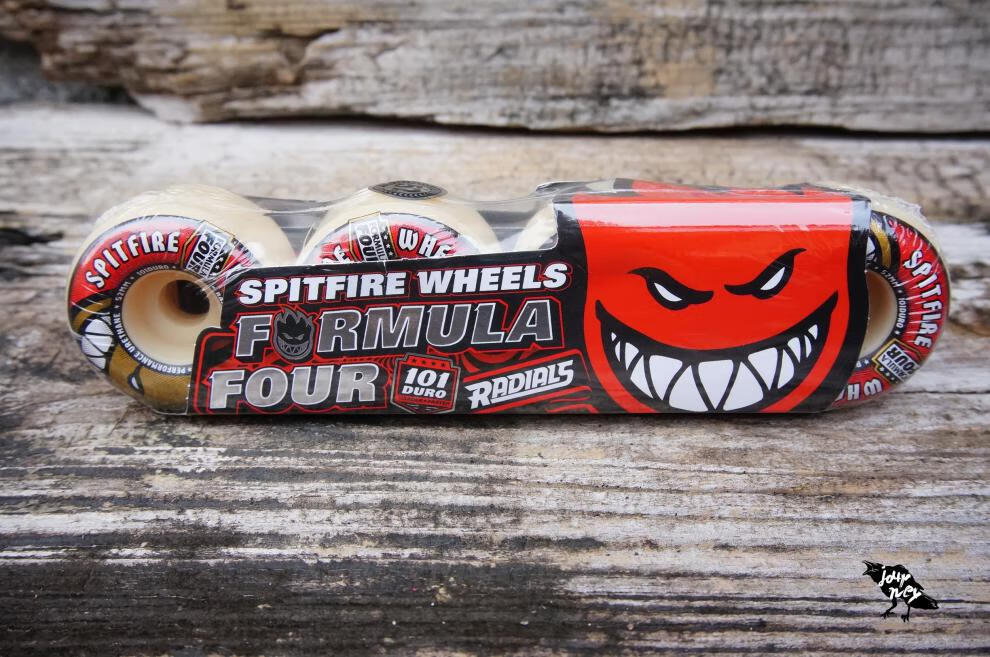 滑板轮子小火人spitfire滑板轮子美国街式动作双翘四轮板硬轮刷街f4窄