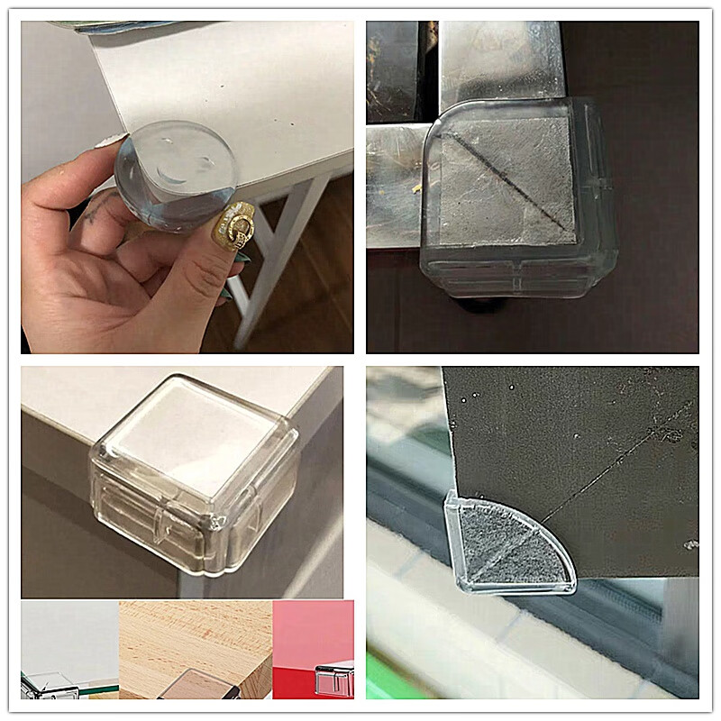 适用于老板油烟机护角油烟机硅胶透明直角磕碰安全角台角撞护角玻璃