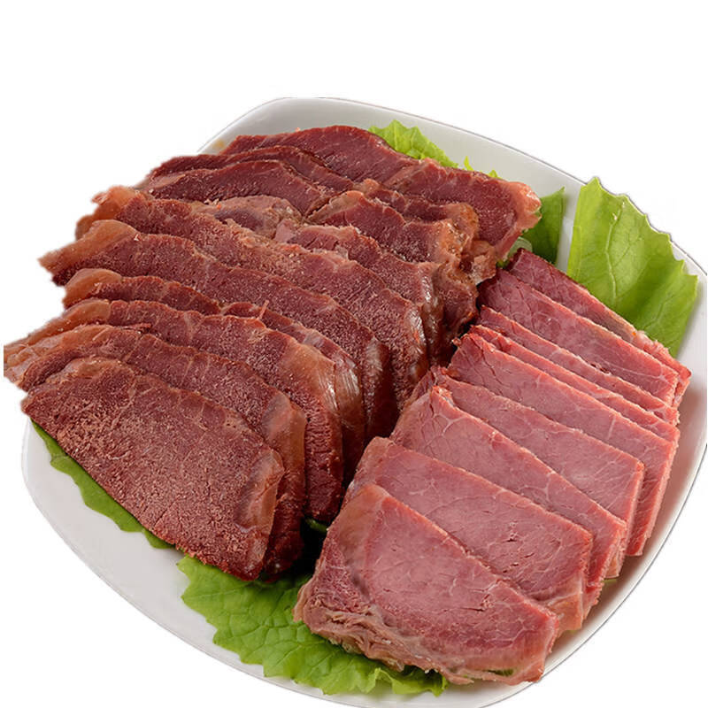 下饭菜现货酱牛肉五香黄牛肉干空熟食休闲小吃美食下酒菜 酱牛肉半斤1