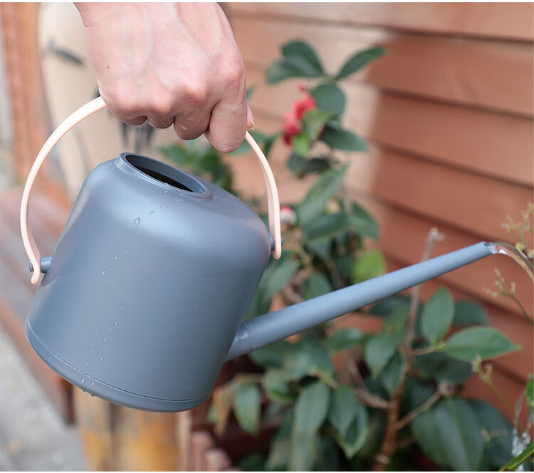 灌溉园艺长嘴多肉浇花神器小型洒水壶家用养花喷水壶大容量喷壶深蓝色
