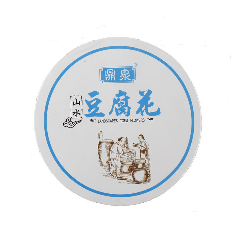 京选代餐即食原味鼎泉山水豆腐花豆腐脑豆浆豆花饱腹感豆奶无糖4杯装