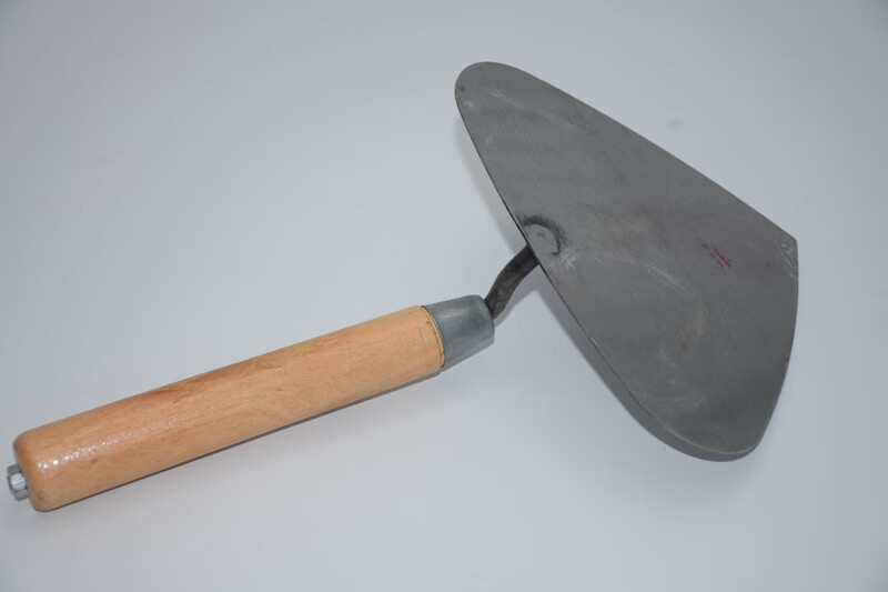 定制适用砌墙工具三角铲尖大铲子瓦工刀砌砖东北大铲桃形铲砖刀偏铲