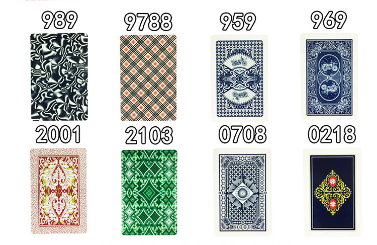 魔术扑克牌背面认牌 990道具加厚8845特殊纸牌9788牌具德州定制989