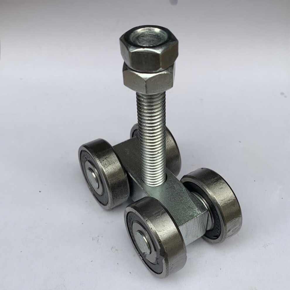 0厚 厂房推拉门吊轨 移门滑轮 烤箱烘箱轨道吊轮 承重500kg 1.