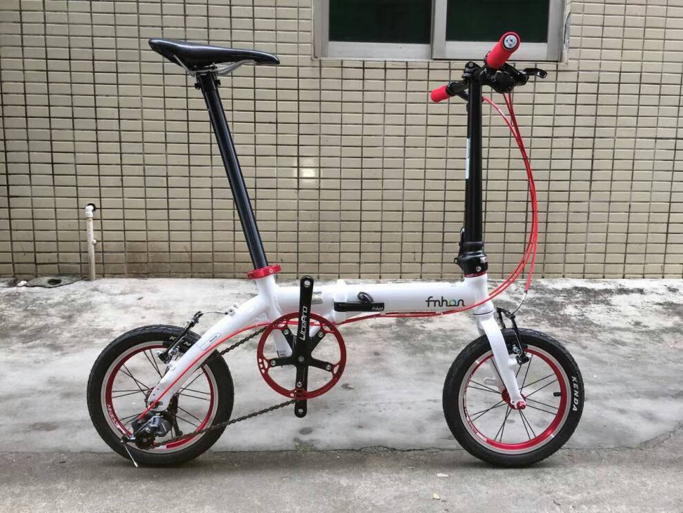 风行折叠自行车风行412折叠车自行车14吋变速1401铝合金外三速1618