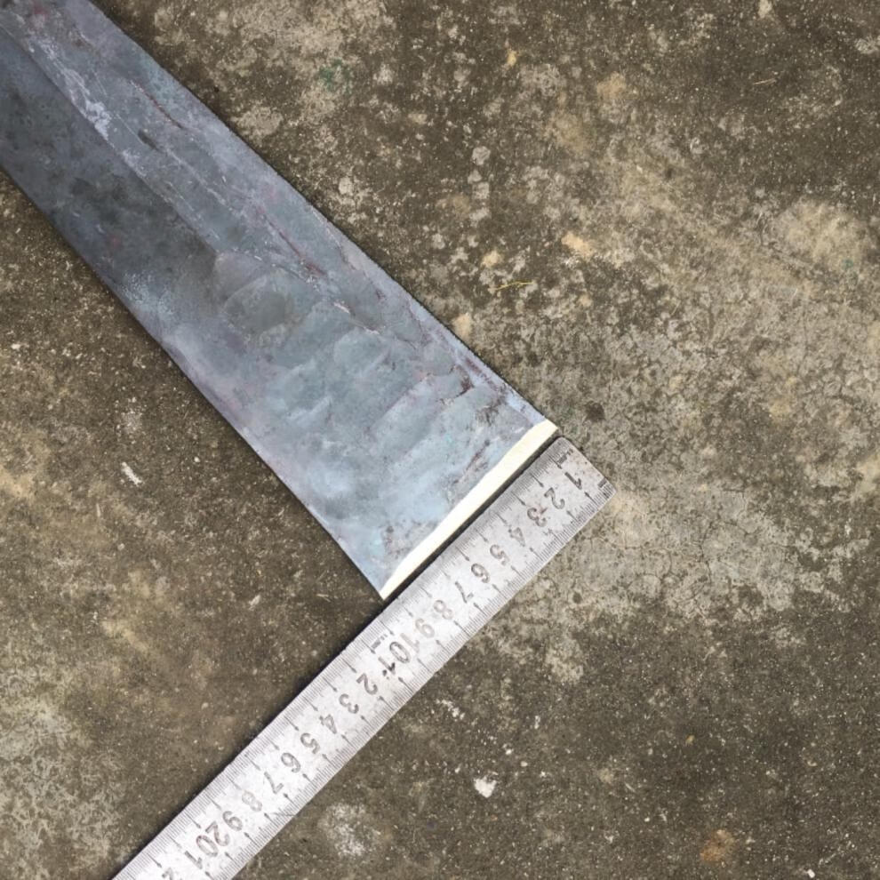 匠手工锻打锰钢锹弹簧钢铲挖大树起苗栽花园艺工具花锹花铲 亮管平口