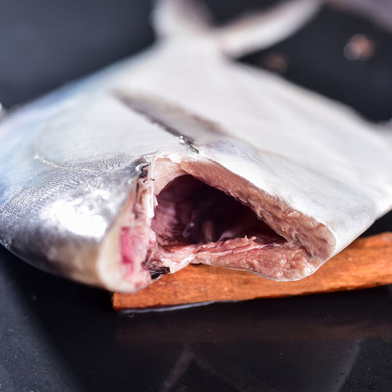 去头去内脏纯野生银鲳鱼新鲜特大号银鲳鱼特大鲳鱼冷冻水产 大号【6-7