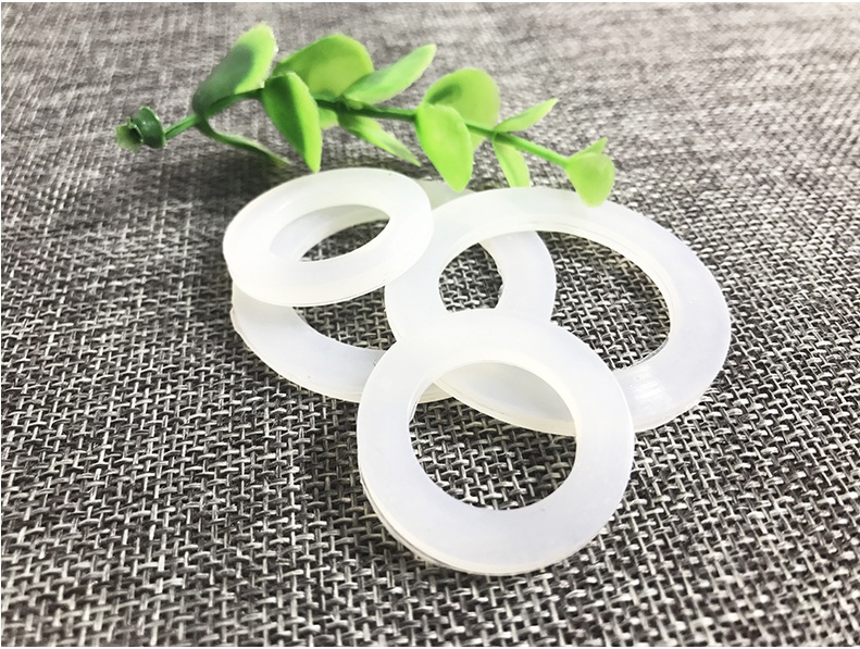 5寸2寸硅胶垫圈密封圈平垫橡胶垫片活接水表接头垫圈订制尺寸 4分(11*