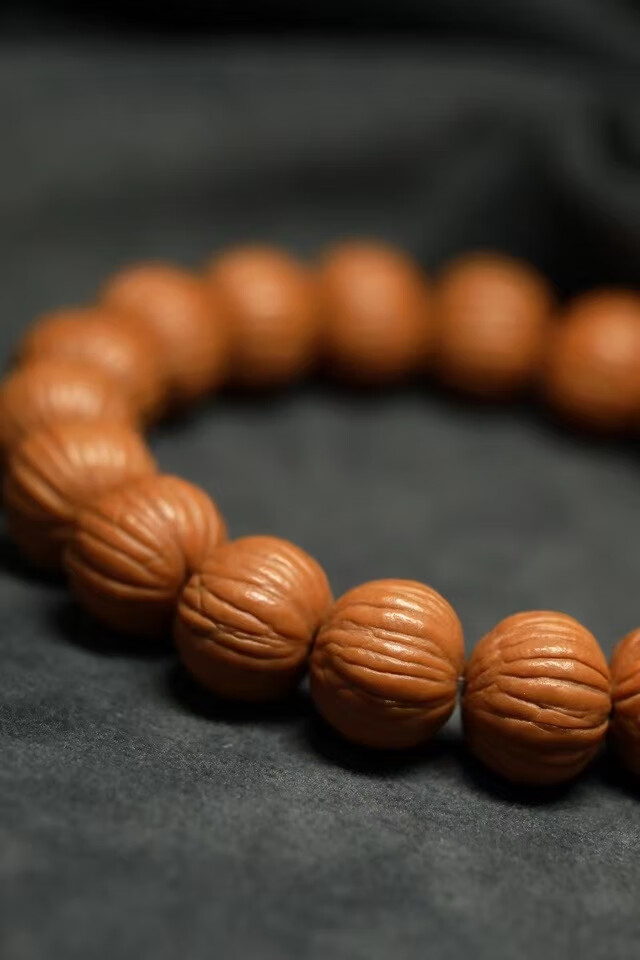 原树黄皮土豪小猴头核桃核桃文玩手串佛珠男士精品手串佛珠男士精品
