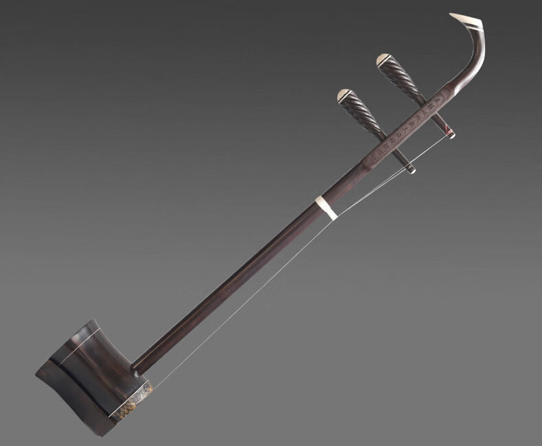 高胡圆筒高音二胡乐器专卖送盒子弦松香乐器配件730号高胡