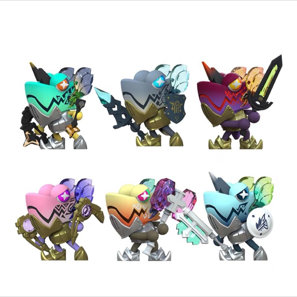 变色龙盲盒隐藏梦想新大陆系列潮玩手办二次元摆件收藏公仔玩具3号