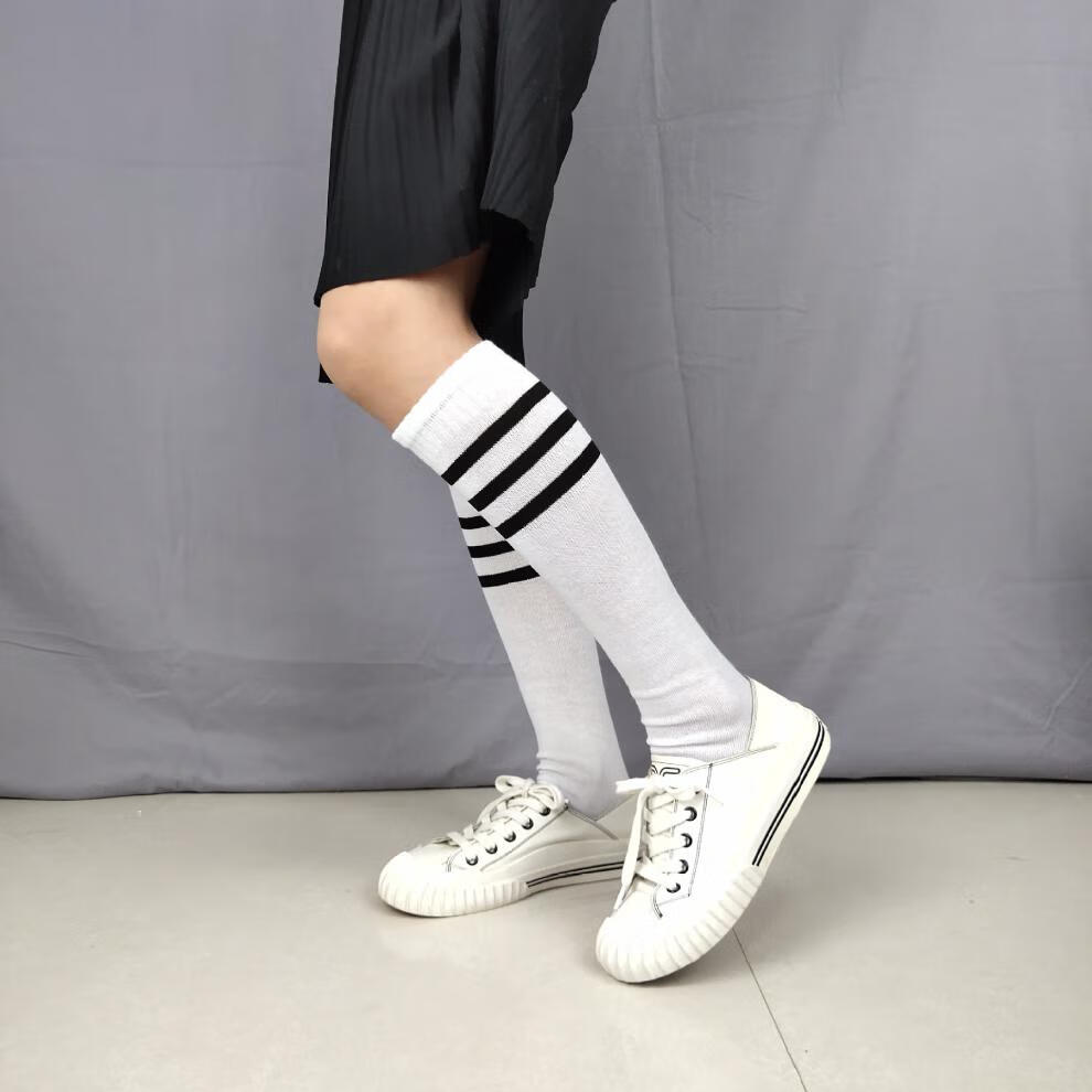 优选好货长筒袜儿童足球袜啦啦操男女学生表演袜演出服袜子袜子工厂兰