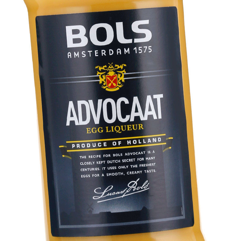 洋酒荷兰原装进口bols波士蛋黄力娇酒700ml洋酒荷兰原装进口bols波士