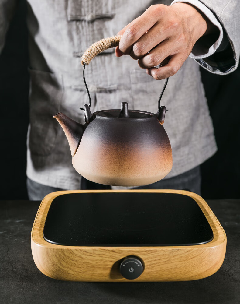 升级款陶瓷电热水壶 容山堂电器陶瓷烧水壶煮茶器泡茶专用煮茶壶家用