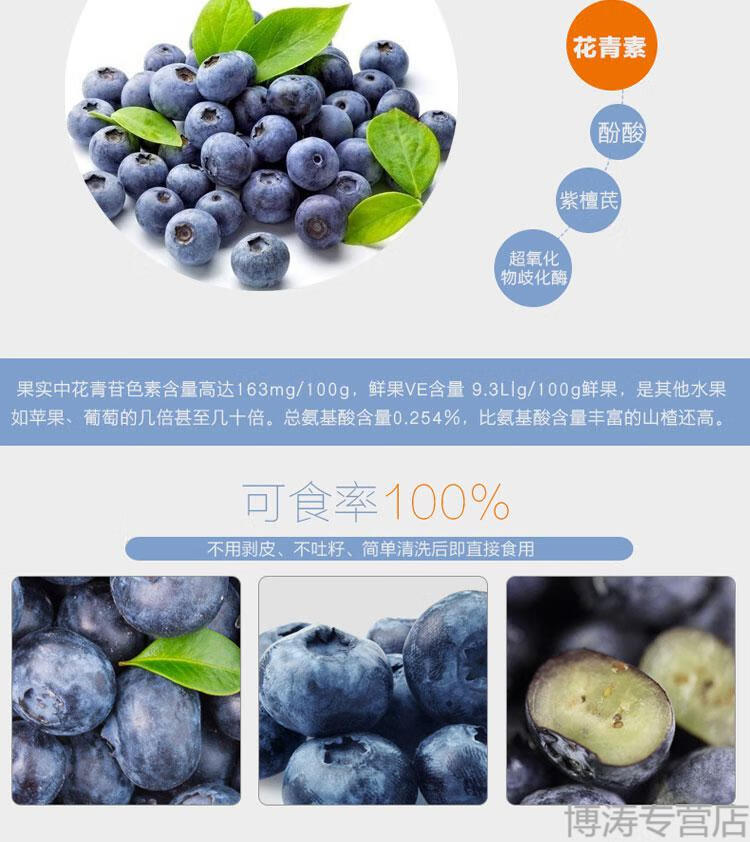 大蓝莓果苗南方北方种植阳台庭院四季蓝梅果树苗 酷派6年带花苞带土球