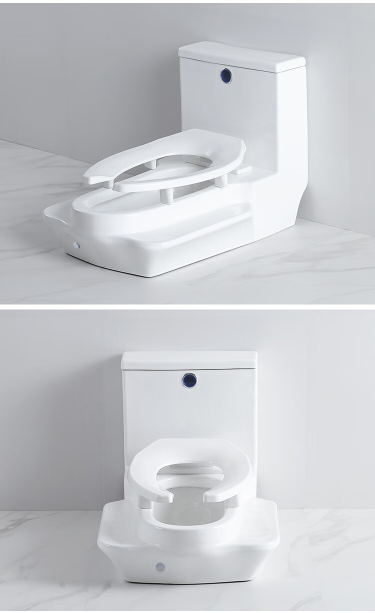 科勒京 选家用蹲坐两用马桶一体式蹲便器可蹲可坐二合一座便器双用大