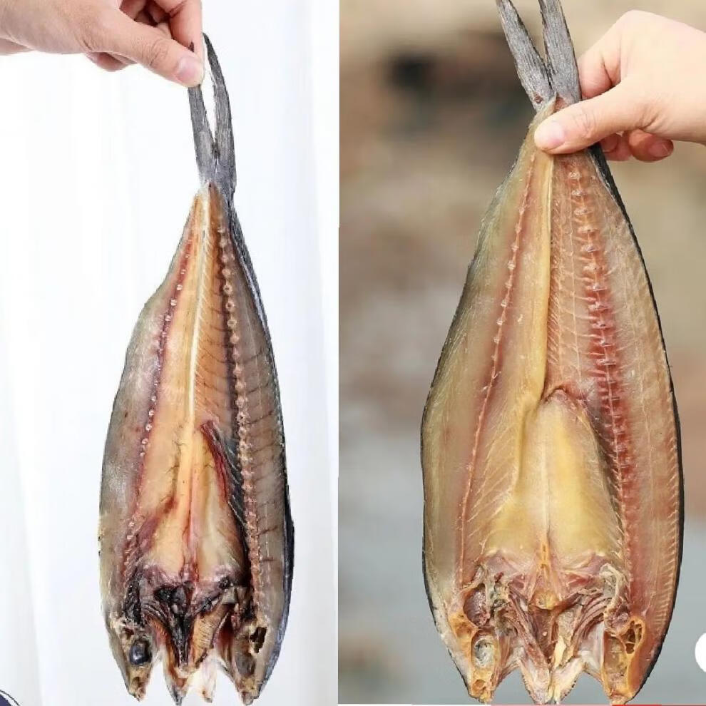 渔家自晒鲅鱼干圆头鲅鱼干腌制咸鲅鱼马鲛鱼海鲜干货新晒 昌盛隆 500