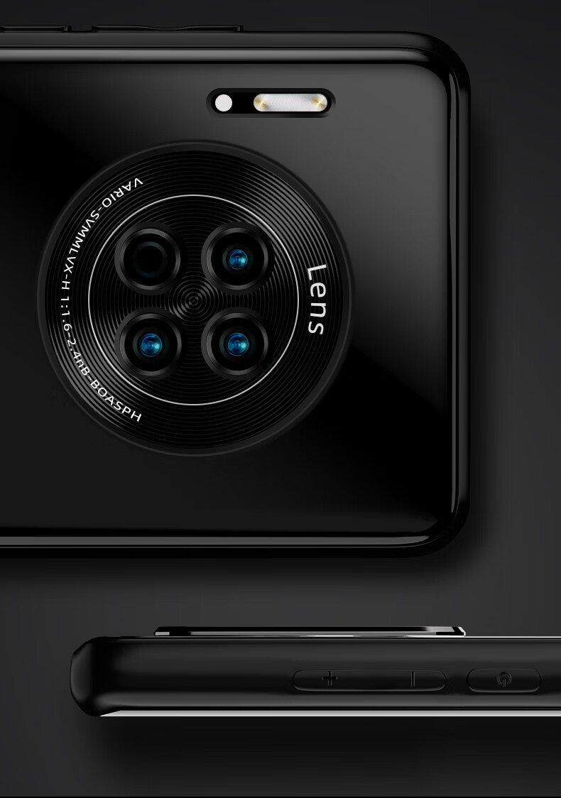 华为mate30pro液态玻璃mate30镜头全包防摔硅胶m30网红mt超薄女5g版