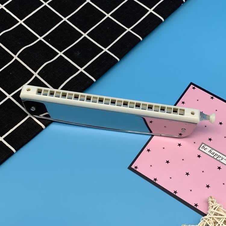 24孔半音阶口琴学生初学者普及类入门琴 24孔半音阶口琴学生初学者